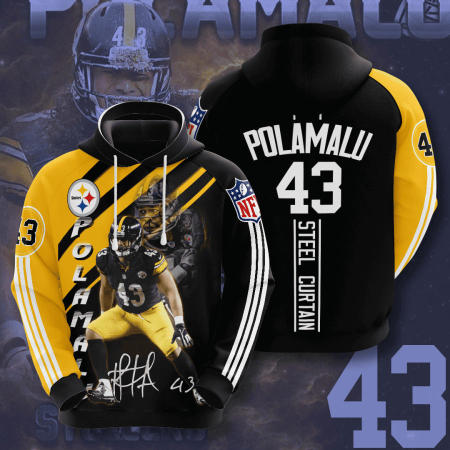 Pittsburgh Steelers 3D All Over Print Hoodie & Zip Hoodie