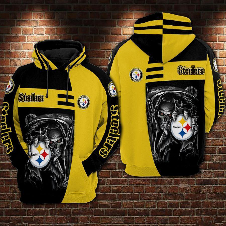 Pittsburgh Steelers 3D All Over Print Hoodie & Zip Hoodie