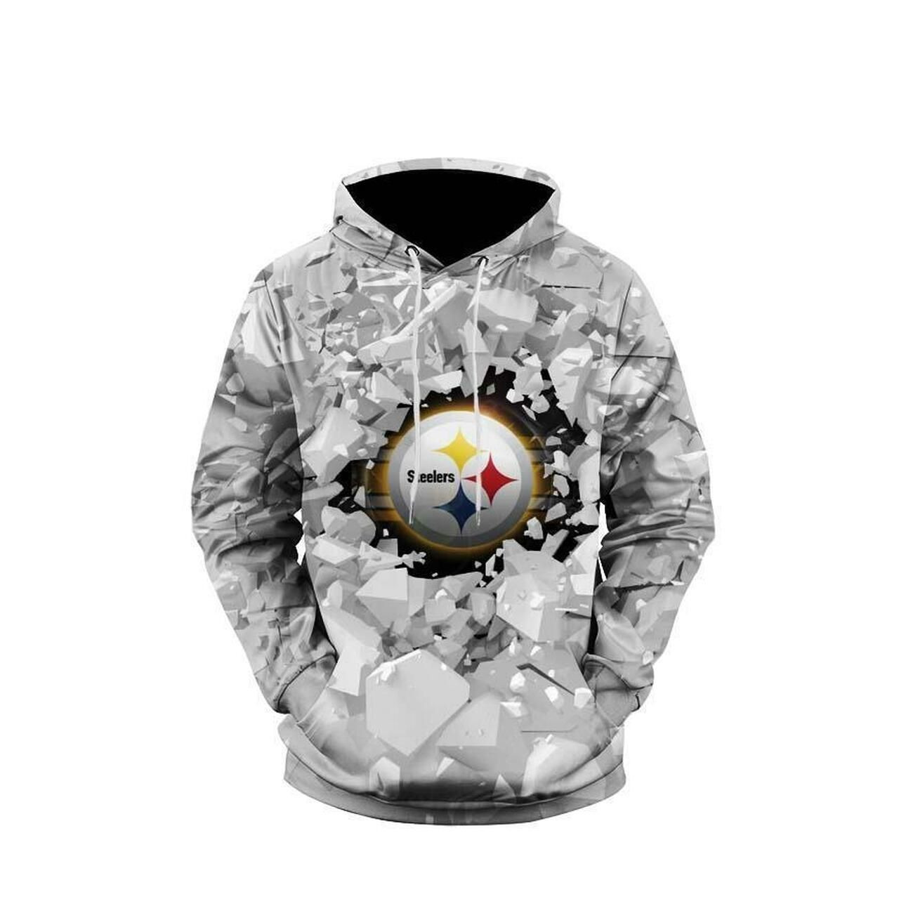 Pittsburgh Steelers 3D All Over Print Hoodie & Zip Hoodie