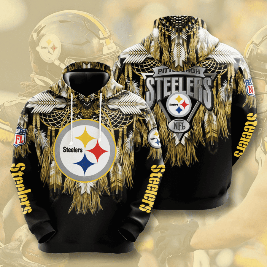 Pittsburgh Steelers 3D All Over Print Hoodie & Zip Hoodie