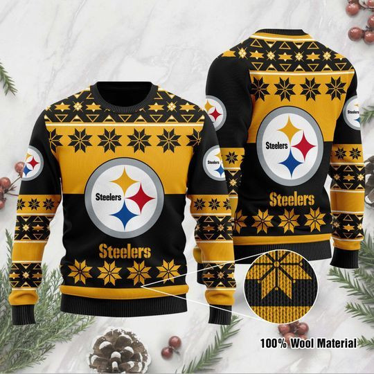 Pittsburgh Steelers Christmas For Fans Ugly Christmas Sweater Perfect Holiday Gift