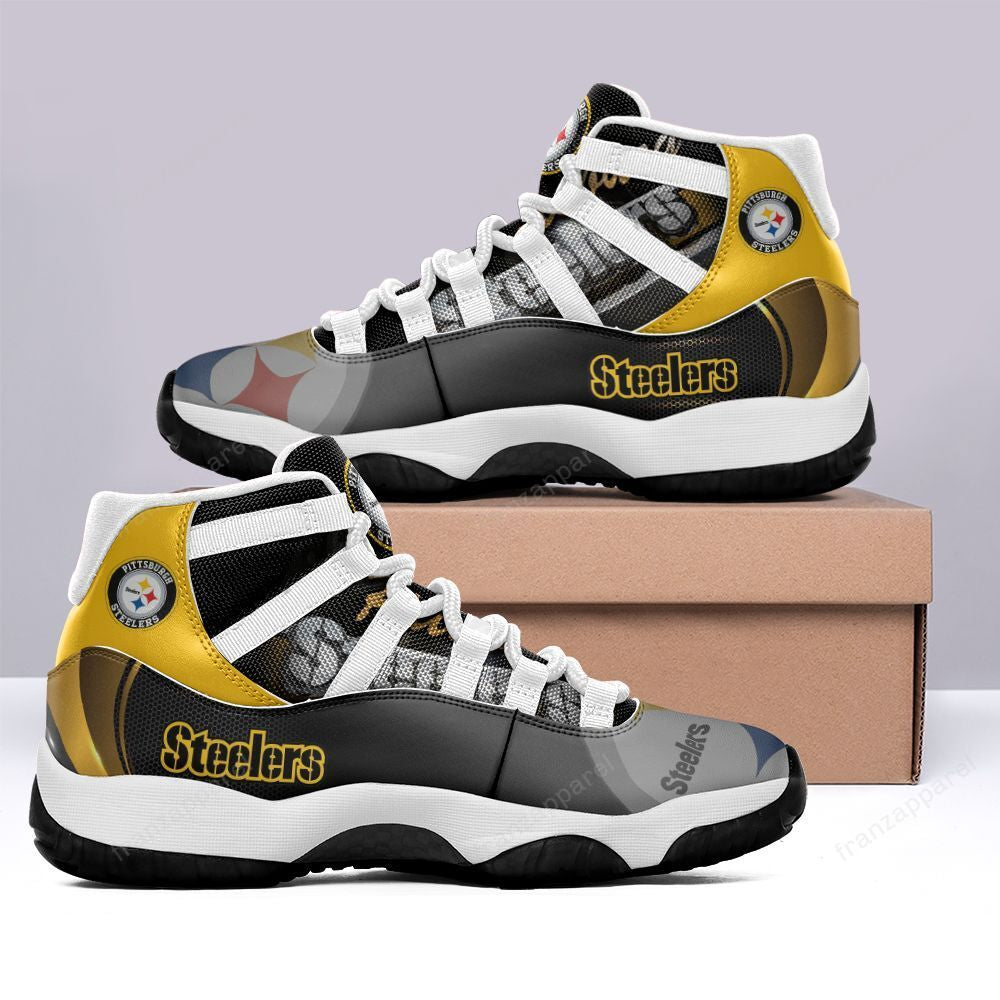 Pittsburgh Steelers JD13 Sneakers Shoes for Men & Women | Custom Fan Gift
