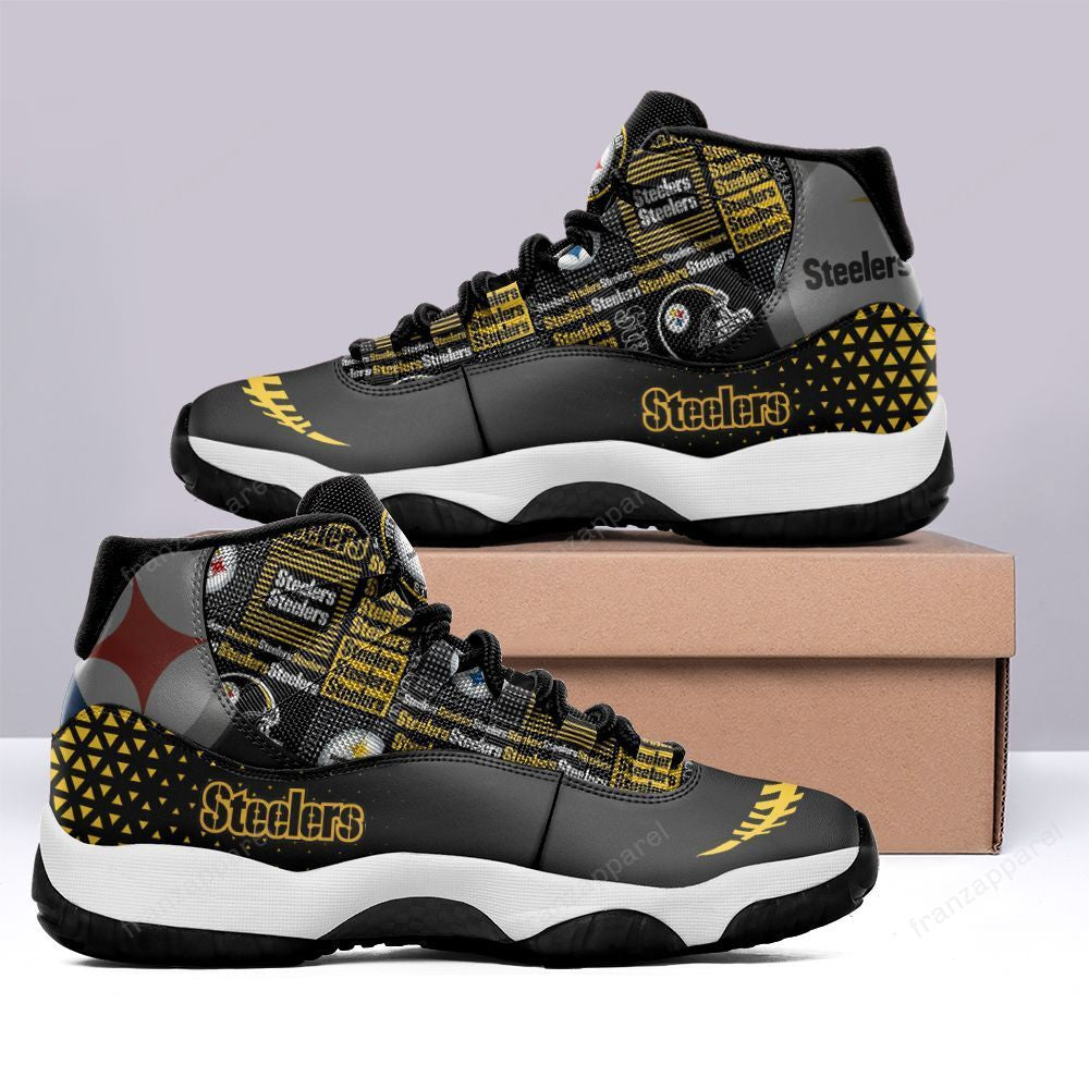 Pittsburgh Steelers JD13 Sneakers Shoes for Men & Women | Custom Fan Gift