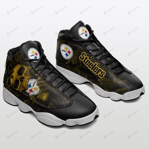 Pittsburgh Steelers JD13 Sneakers Shoes for Men & Women | Custom Fan Gift