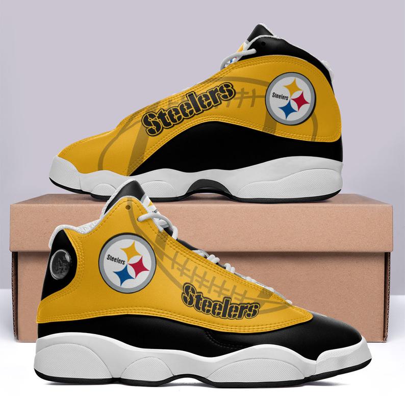 Pittsburgh Steelers JD13 Sneakers Shoes for Men & Women | Custom Fan Gift