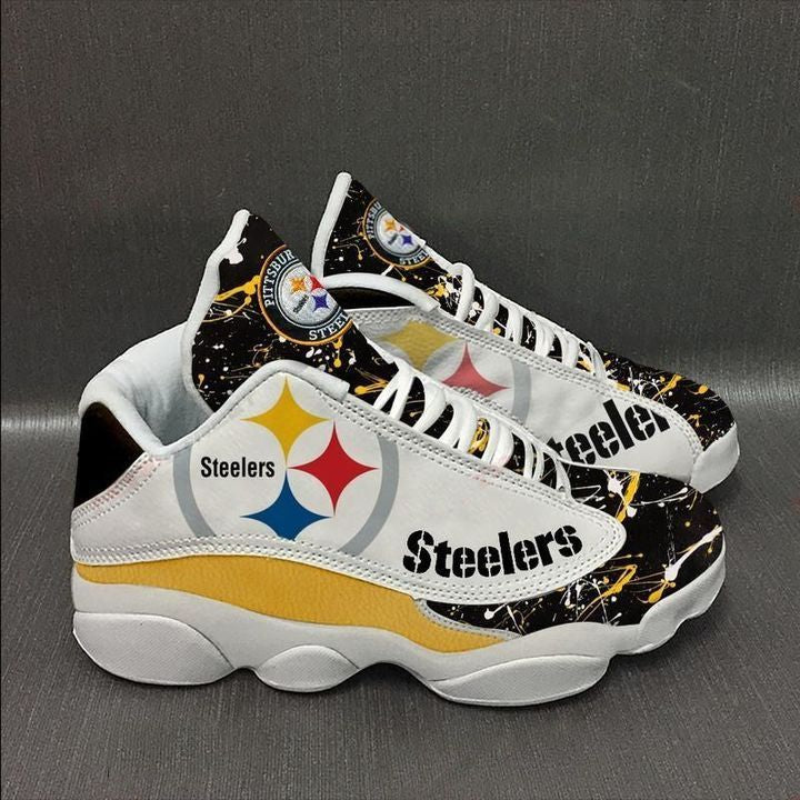 Pittsburgh Steelers JD13 Sneakers Shoes for Men & Women | Custom Fan Gift