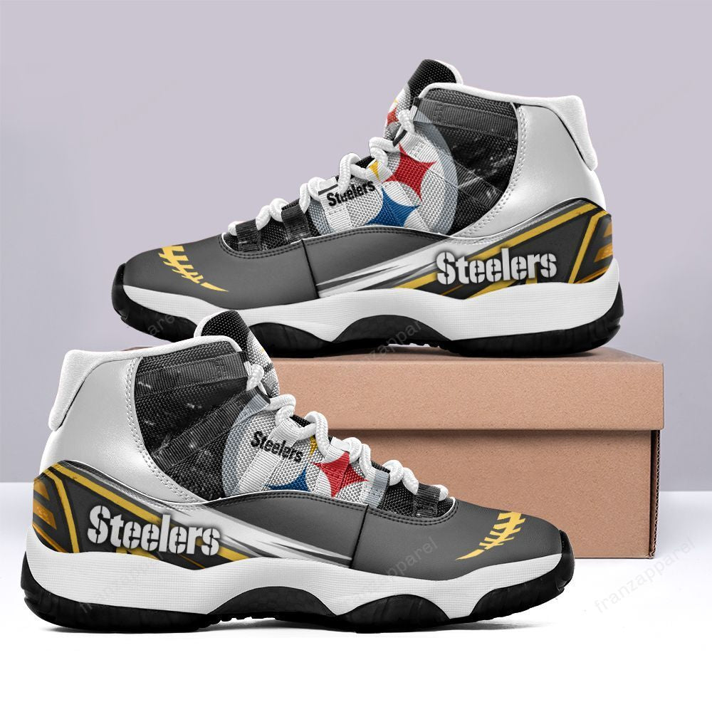 Pittsburgh Steelers JD13 Sneakers Shoes for Men & Women | Custom Fan Gift