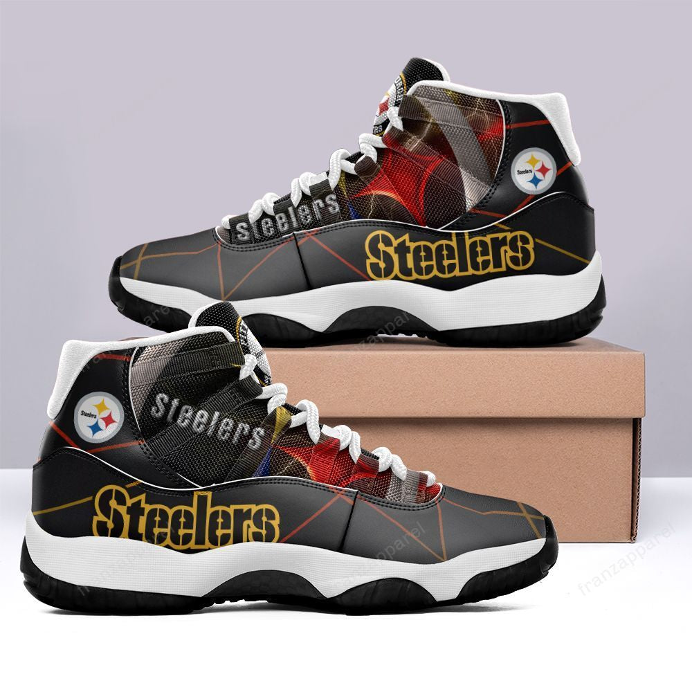 Pittsburgh Steelers JD13 Sneakers Shoes for Men & Women | Custom Fan Gift