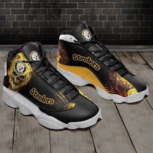 Pittsburgh Steelers JD13 Sneakers Shoes for Men & Women | Custom Fan Gift