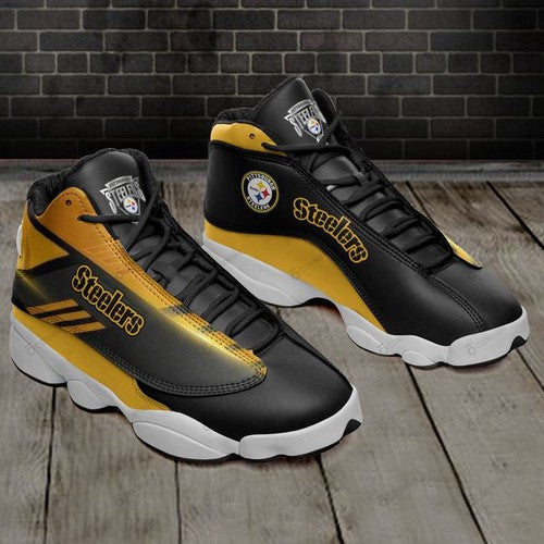 Pittsburgh Steelers JD13 Sneakers Shoes for Men & Women | Custom Fan Gift