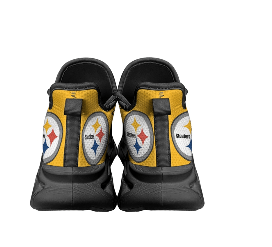 Pittsburgh Steelers Max Soul Shoes Sneakers for Men And Women – NFL Football Fan Shoes, Team Sneakers - Image 3