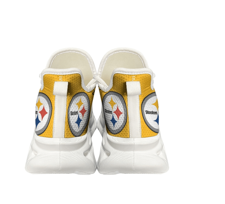 Pittsburgh Steelers Max Soul Shoes Sneakers for Men And Women – NFL Football Fan Shoes, Team Sneakers - Image 5