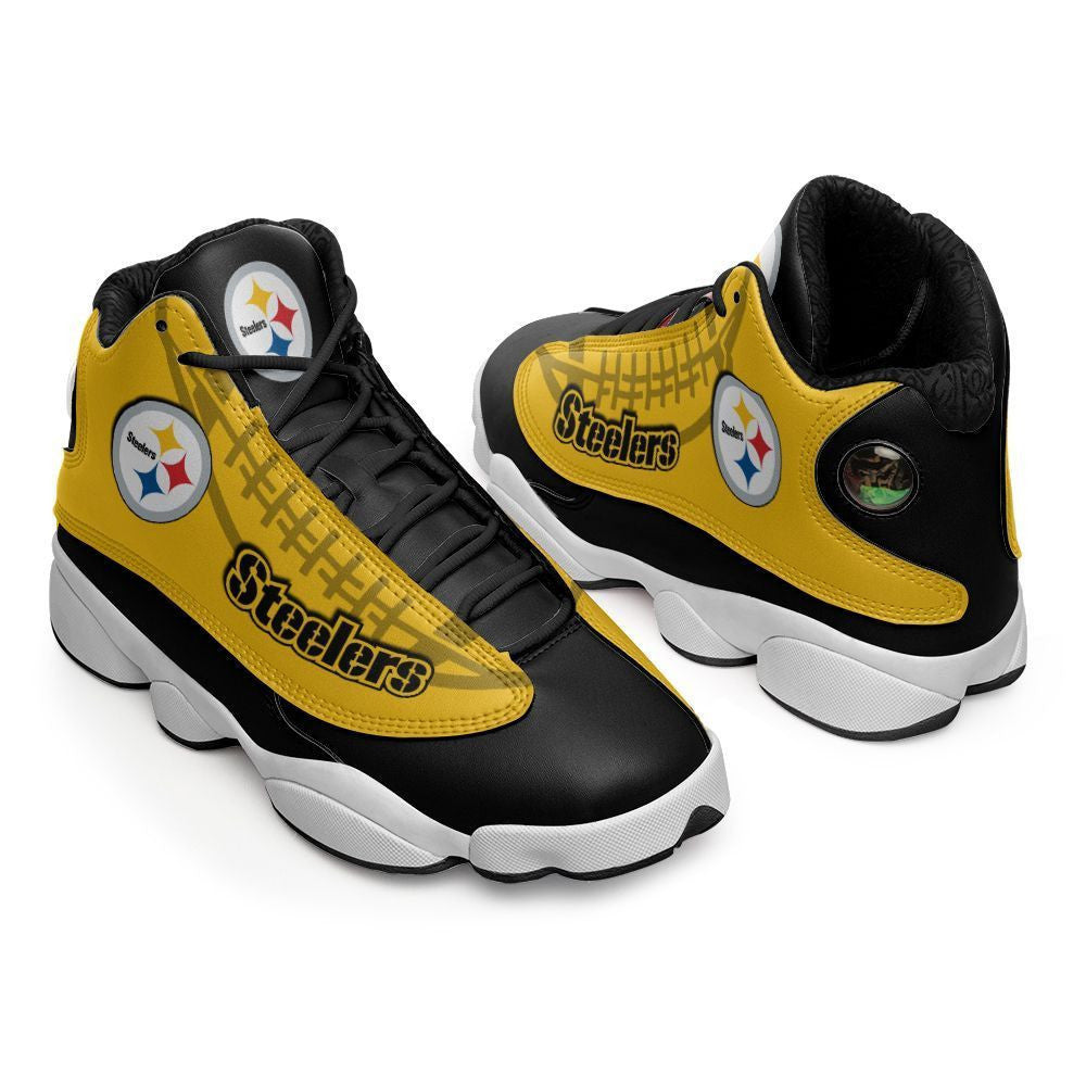 Pittsburgh Steelers NFL JD13 Sneakers Shoes for Men & Women | Custom Fan Gift