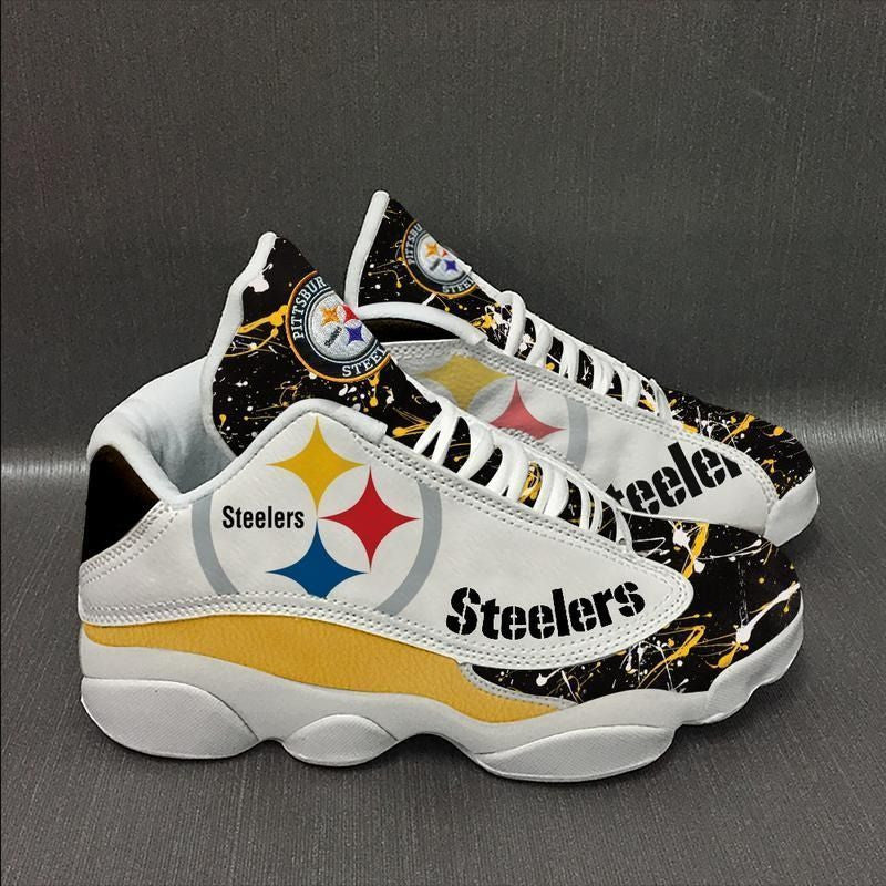 Pittsburgh Steelers NFL JD13 Sneakers Shoes for Men & Women | Custom Fan Gift