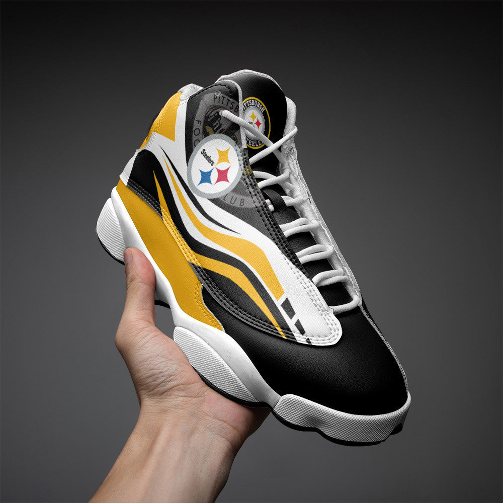 Pittsburgh Steelers NFL JD13 Sneakers Shoes for Men & Women | Custom Fan Gift - Image 3