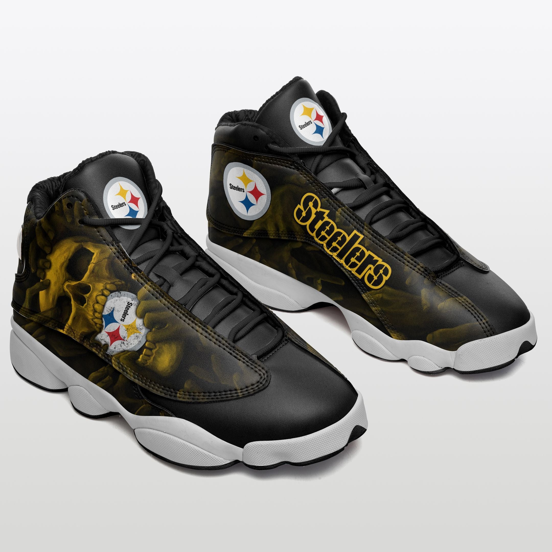 Pittsburgh Steelers NFL JD13 Sneakers Shoes for Men & Women | Custom Fan Gift