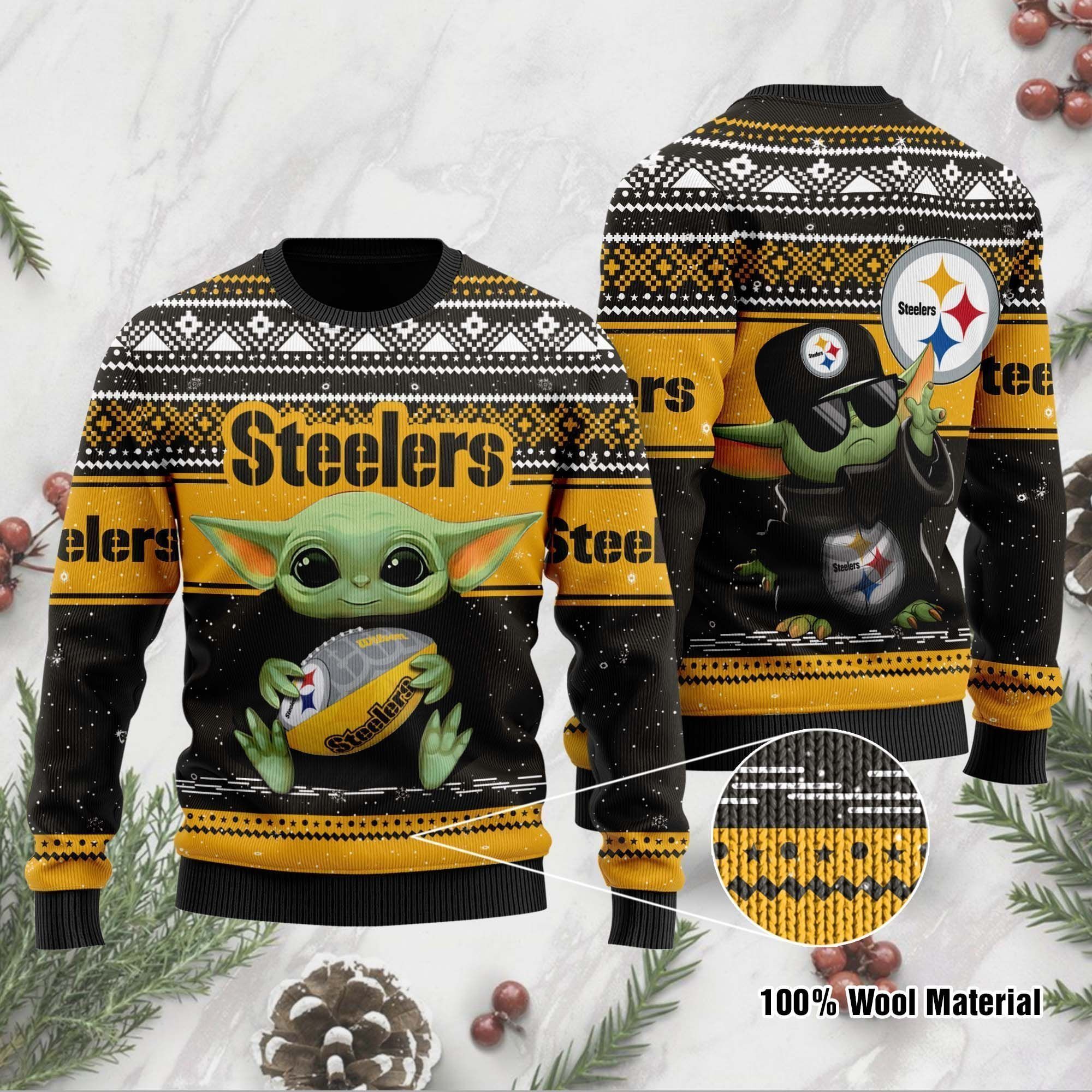Pittsburgh Steelers Ugly Christmas Sweater