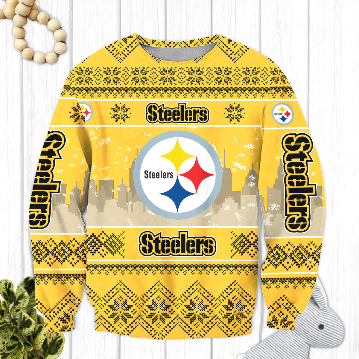 Pittsburgh Steelers Ugly Christmas Sweater,