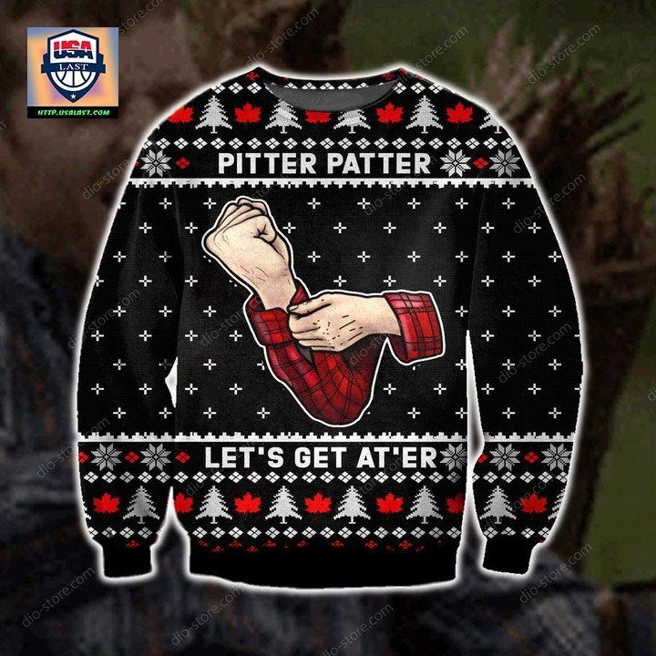 Pittter Patter Christmas Sweater