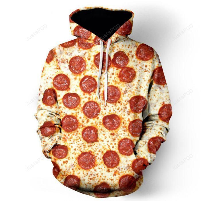 Pizza Time 3D All Over Print Hoodie & Zip Hoodie