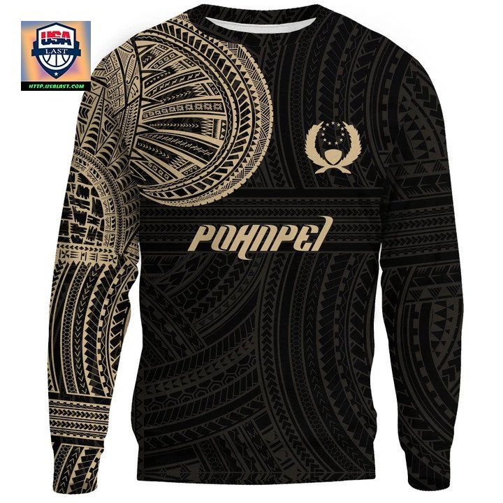 Pohnpei Sweater Polynesian Tattoo Style A31