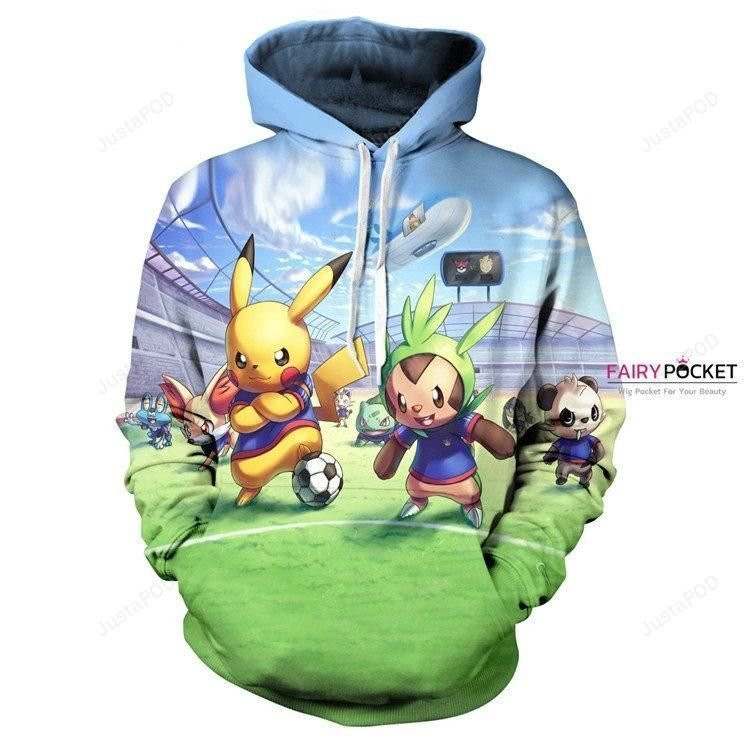 Pokemon 3D All Over Print Hoodie & Zip Hoodie