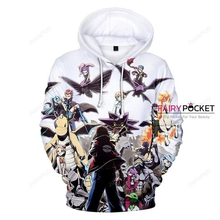Pokemon 3D All Over Print Hoodie & Zip Hoodie