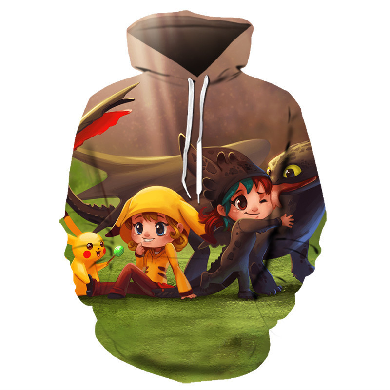 Pokemon 3D All Over Print Hoodie & Zip Hoodie