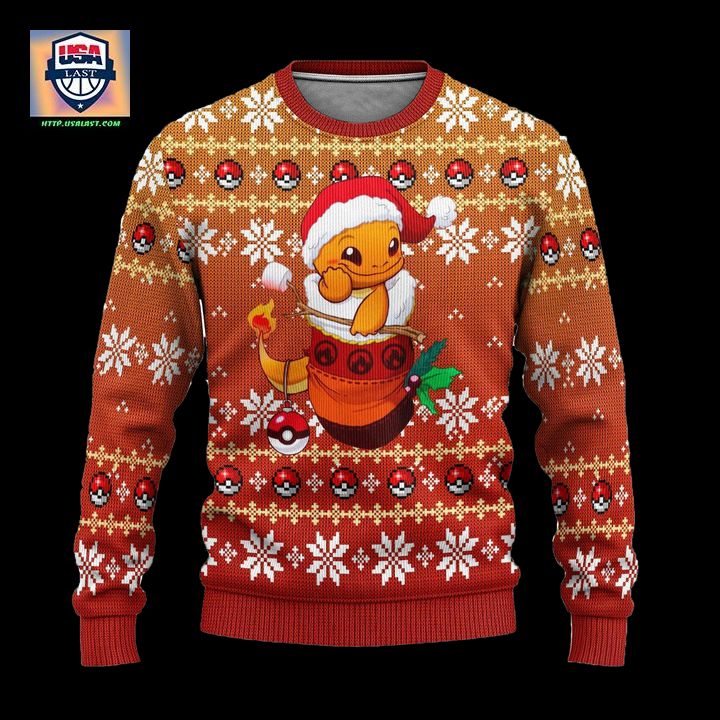 Pokemon Charizard Anime Ugly Christmas Sweater Xmas Gift