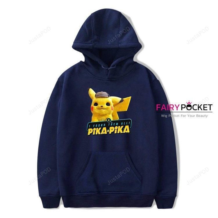 Pokemon Detective Pikachu 3D All Over Print Hoodie & Zip Hoodie
