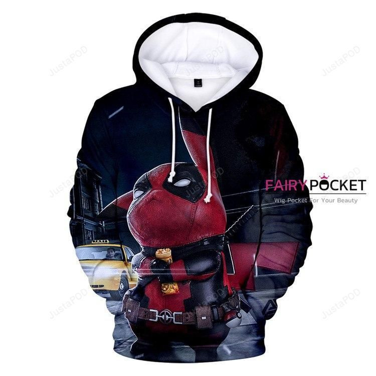 Pokemon Detective Pikachu 3D All Over Print Hoodie & Zip Hoodie