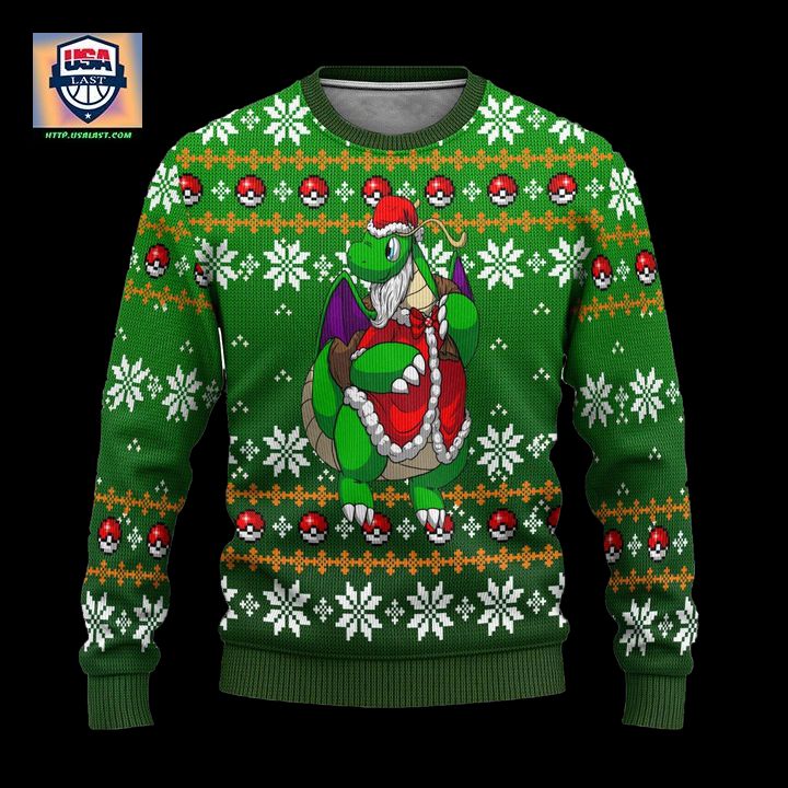 Pokemon Dragonite Ugly Anime Christmas Sweater Xmas Gift