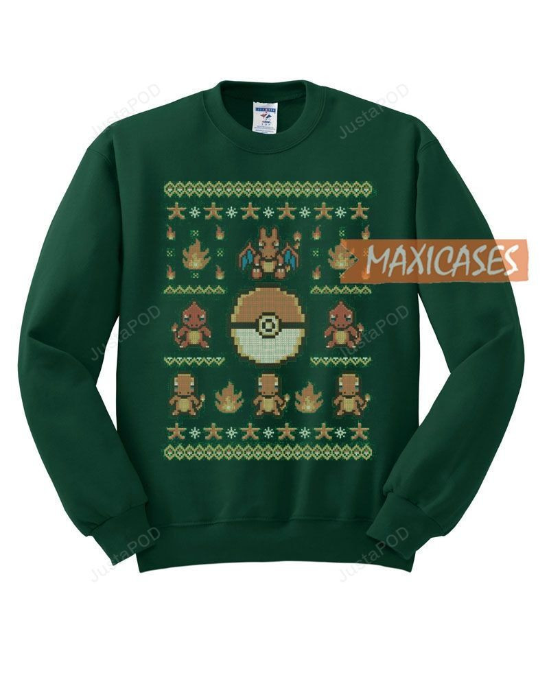 Pokemon Gotta Stitch Ugly Christmas Sweater, Perfect Holiday Gift