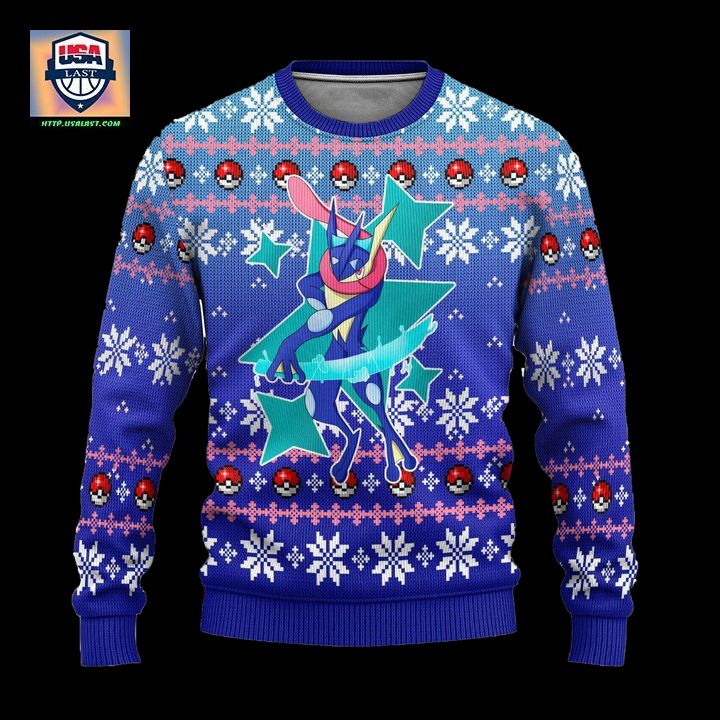 Pokemon Greninja Anime Ugly Christmas Sweater Xmas Gift