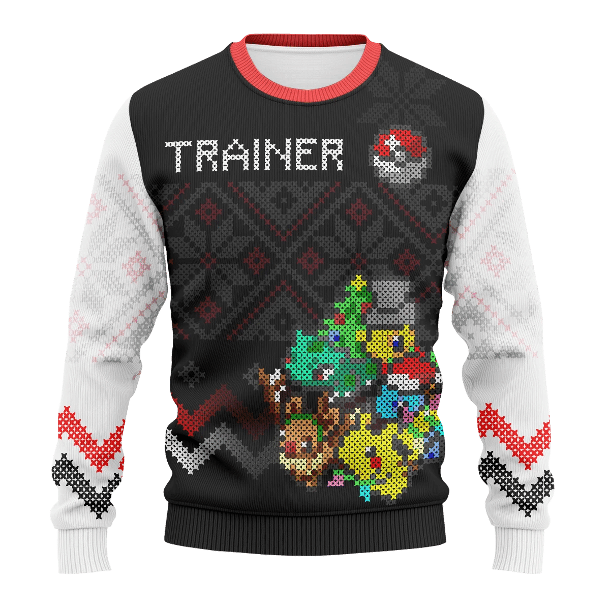 Pokemon League Ugly Christmas Sweater - Image 3