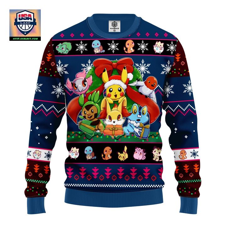 Pokemon New Cute Funny Ugly Christmas Sweater Amazing Gift Idea Thanksgiving Gift