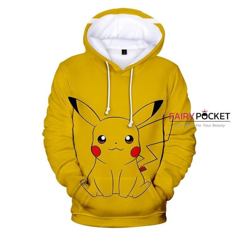 Pokemon Pikachu 3D All Over Print Hoodie & Zip Hoodie