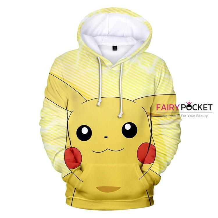 Pokemon Pikachu 3D All Over Print Hoodie & Zip Hoodie