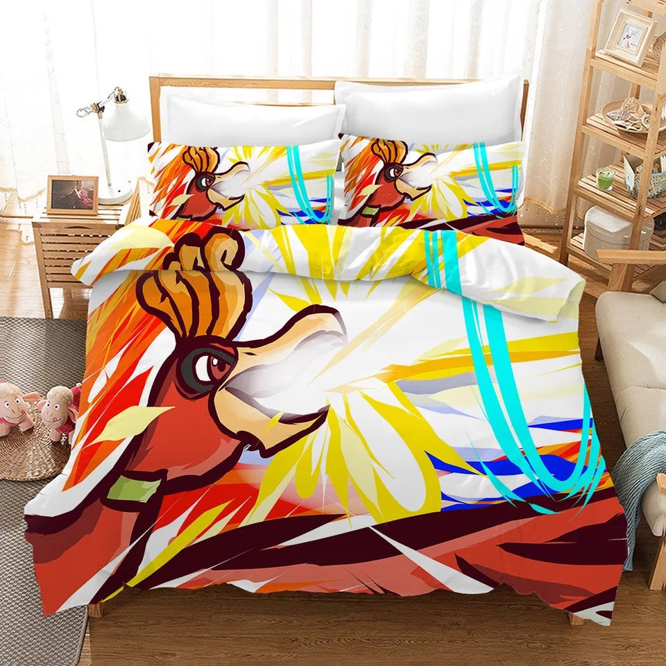 Pokemon Pikachu Blaziken Duvet Cover Quilt Cover Pillowcase Bedding Set Bed Linen Home Bedroom Decor