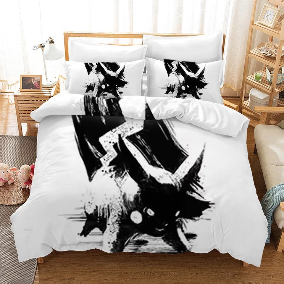 Pokemon Pikachu Duvet Cover Quilt Cover Pillowcase Bedding Set Bed Linen Home Bedroom Decor