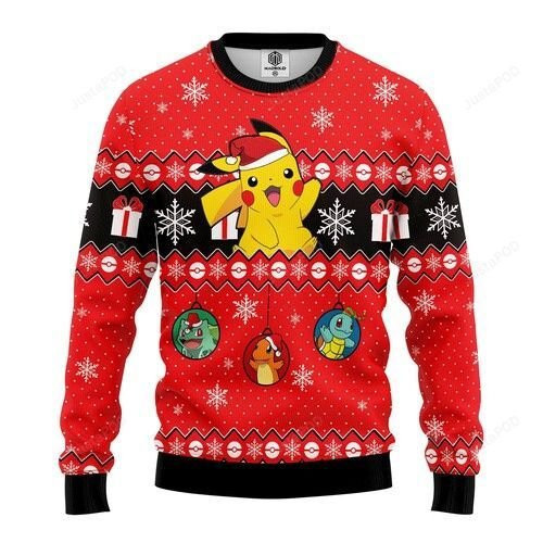 Pokemon Pikachu Ugly Christmas Sweater,