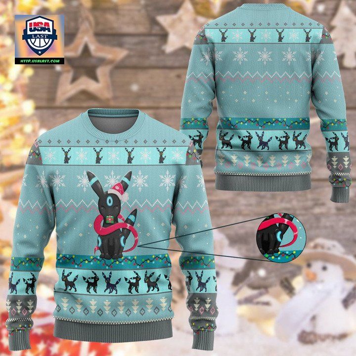 Pokemon Umbreon Imitation Ugly Sweater And Sweater
