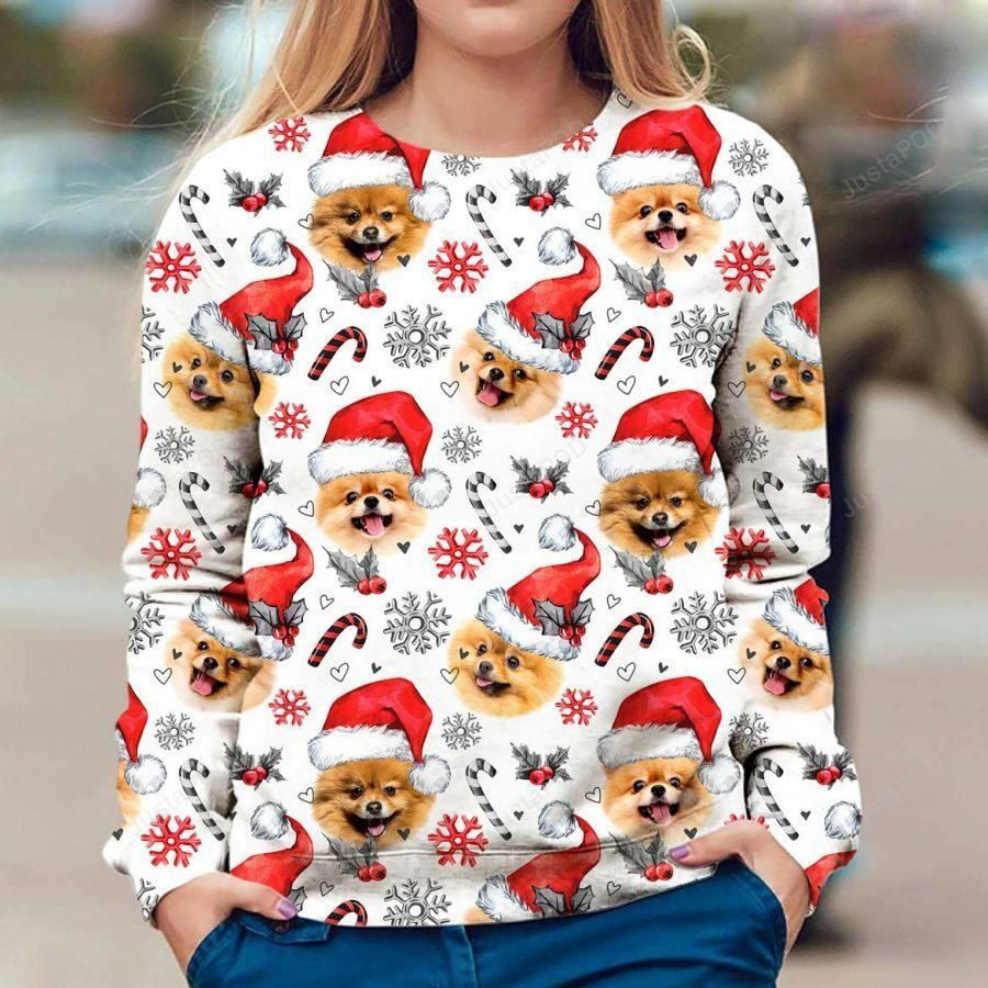 Pomeranian Ugly Christmas Sweater, Perfect Holiday Gift
