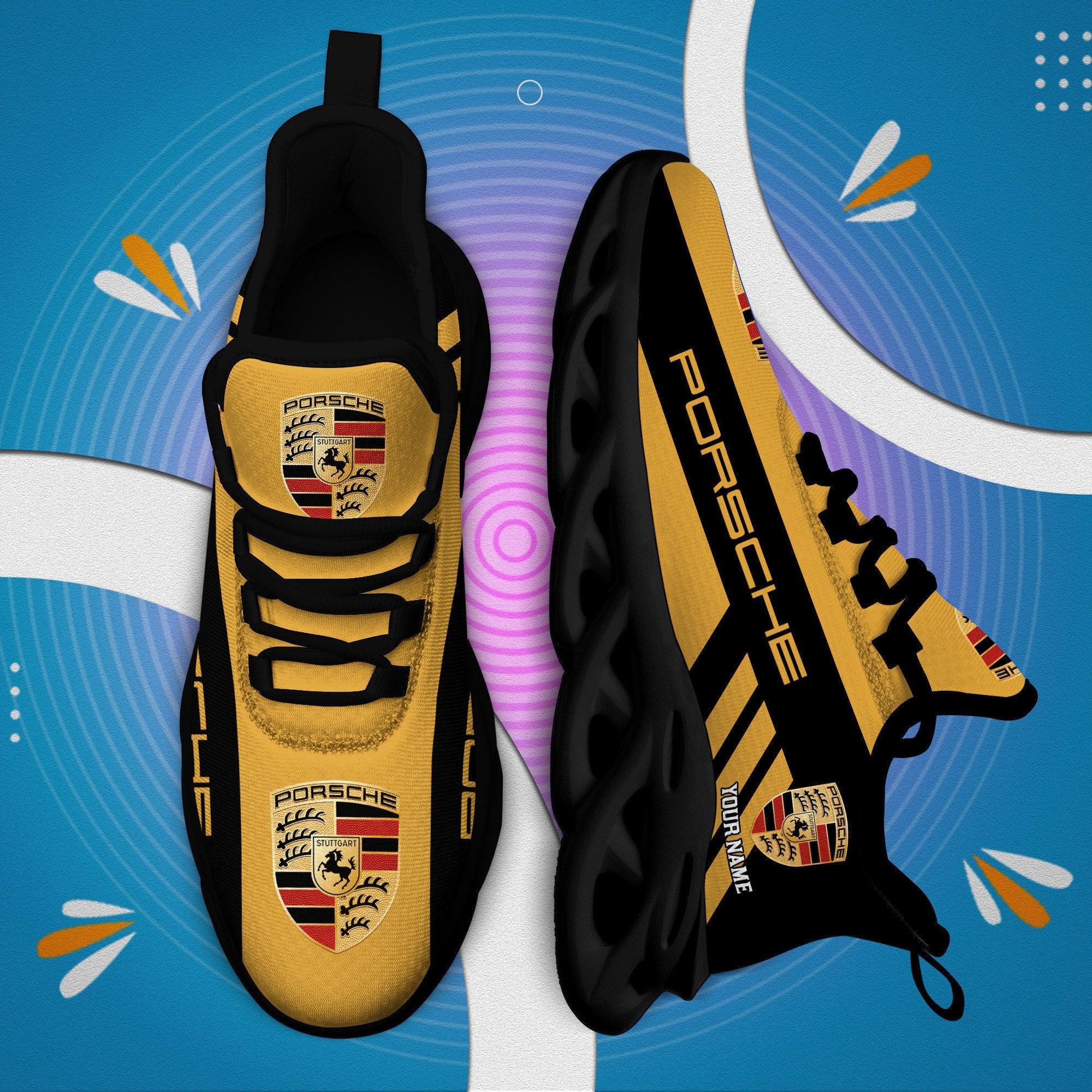 Porsche Max Soul Shoes Sneakers for Men And Women – Car Shoes, Racing Sneakers - Image 3