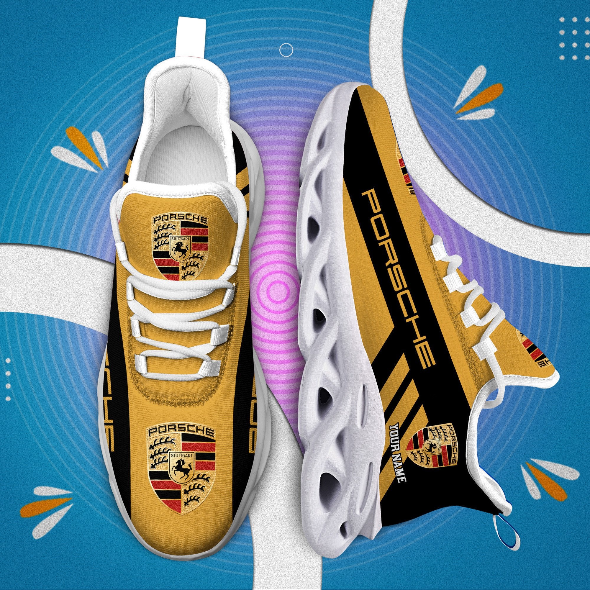 Porsche Max Soul Shoes Sneakers for Men And Women – Car Shoes, Racing Sneakers - Image 4