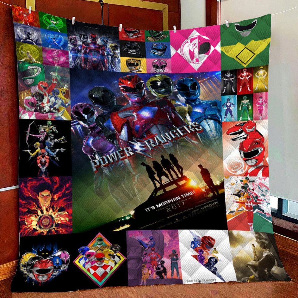 Power Ranger 2 Fleece Blanket Quilt Blanket For Bed