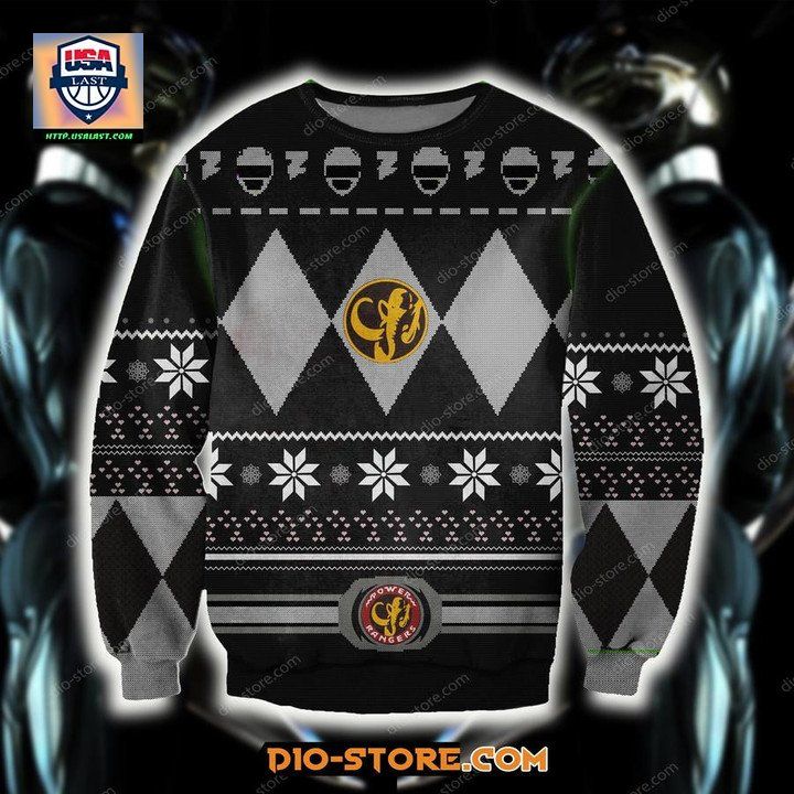 Power Rangers 1993 Christmas Sweater