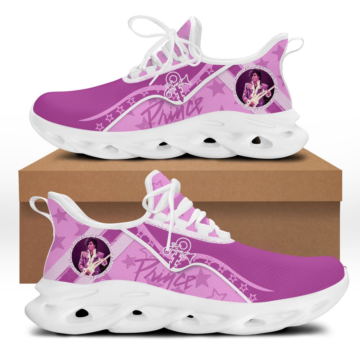 Prince Max Soul Shoes Sneakers for Men And Women – Pop Music Fan Shoes, Team Sneakers - Image 3
