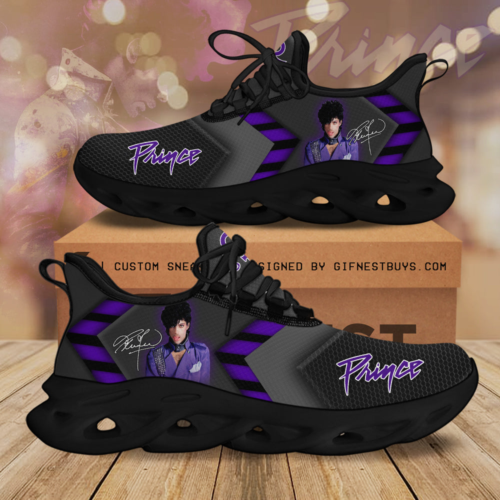 Prince Max Soul Shoes Sneakers for Men And Women – Pop Music Fan Shoes, Team Sneakers