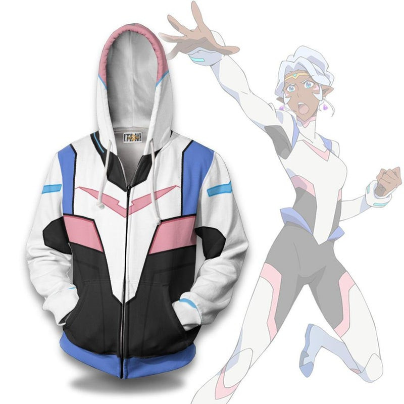 Princess Allura Cosplay Costume Voltron Legendary Defender 3D All Over Print Hoodie & Zip Hoodie